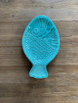 Relief Platter Turquoise