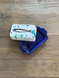 Wet Painting Butter Dish - Butterdose